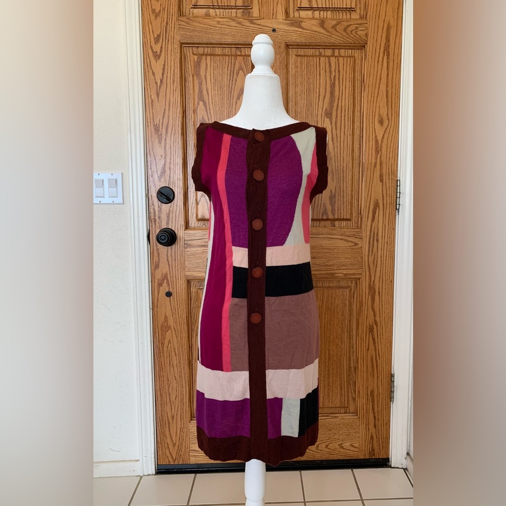 Missoni Cashmere Silk Knit Mini Dress Very Wearable As-Is Italy 40 S